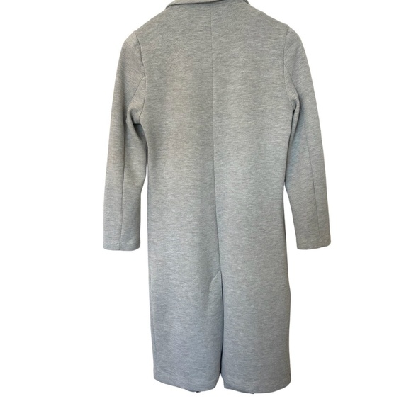 Dynamite Long Blazer Style Coat With Pockets Gray XS - Picture 2 of 11